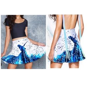 BlackMilk x Lora Zombie Cosmic Unicorn Velvet Skirt, M